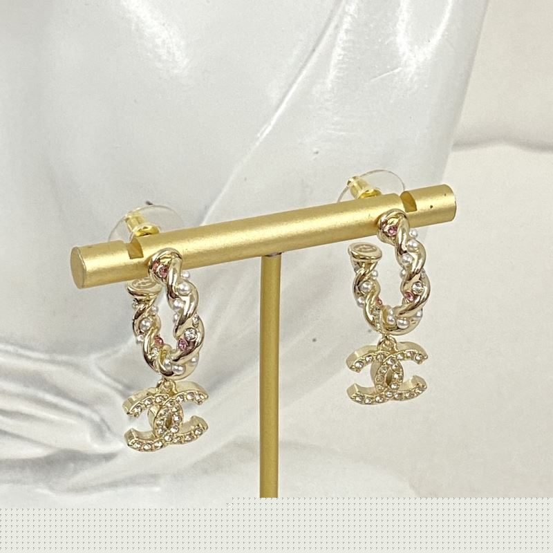 Ch*el earrings